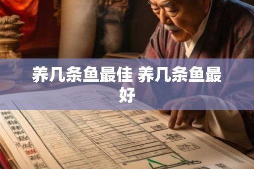 养几条鱼最佳 养几条鱼最好