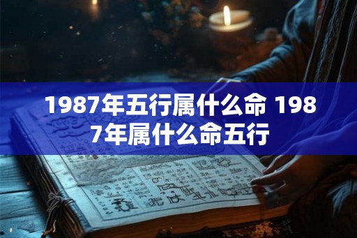 1987年五行属什么命 1987年属什么命五行 1987年五行属什么命 1987年属什么命五行