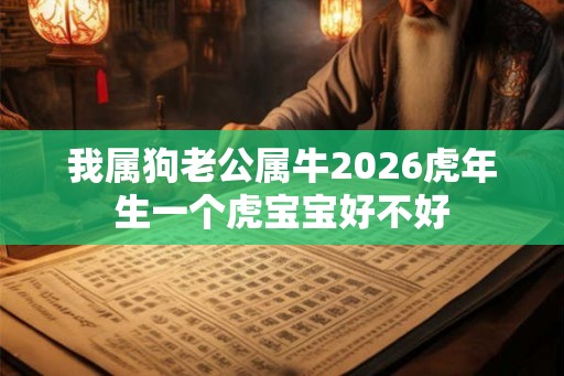 我属狗老公属牛2026虎年生一个虎宝宝好不好
