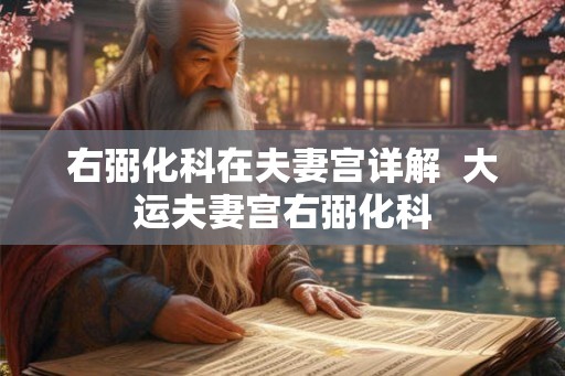 右弼化科在夫妻宫详解 大运夫妻宫右弼化科 右弼化科在夫妻宫详解 大运夫妻宫右弼化科