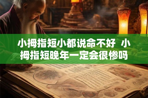 小拇指短小都说命不好 小拇指短晚年一定会很惨吗 小拇指短小都说命不好 小拇指短晚年一定会很惨吗
