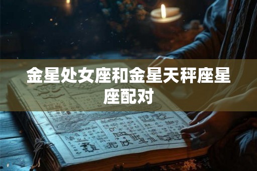 金星处女座和金星天秤座星座配对