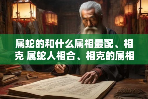 属蛇的和什么属相最配、相克 属蛇人相合、相克的属相有哪些 属蛇的和什么属相最配、相克 属蛇人相合、相克的属相有哪些
