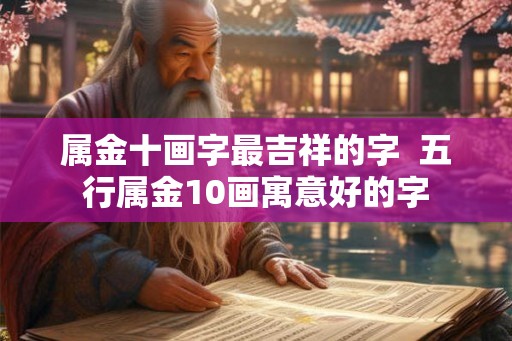 属金十画字最吉祥的字 五行属金10画寓意好的字 属金十画字最吉祥的字 五行属金10画寓意好的字