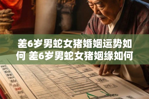 差6岁男蛇女猪婚姻运势如何 差6岁男蛇女猪姻缘如何