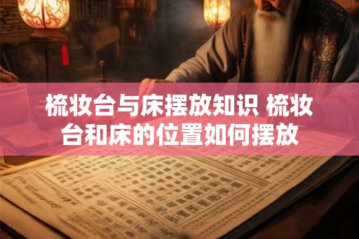梳妆台与床摆放知识 梳妆台和床的位置如何摆放