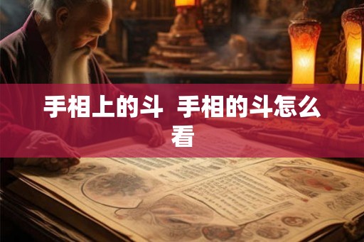 手相上的斗 手相的斗怎么看 手相上的斗 手相的斗怎么看