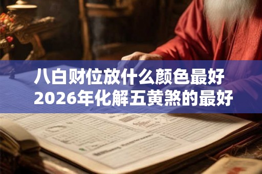 八白财位放什么颜色最好  2026年化解五黄煞的最好方法