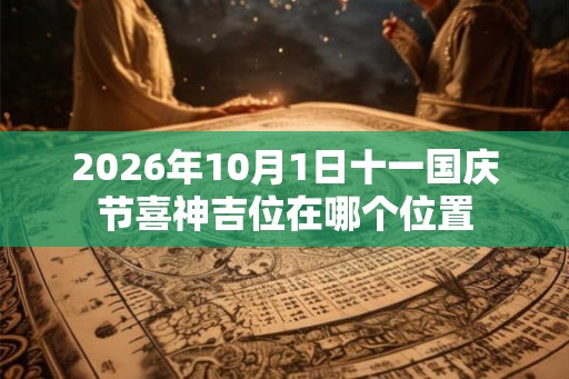 2026年10月1日十一国庆节喜神吉位在哪个位置