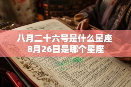 八月二十六号是什么星座 8月26日是哪个星座 八月二十六号是什么星座 8月26日是哪个星座