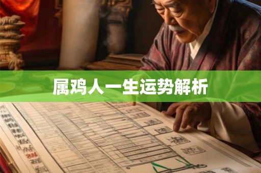 属鸡人一生运势解析 属鸡人一生运势解析