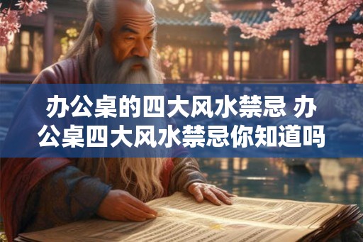 办公桌的四大风水禁忌 办公桌四大风水禁忌你知道吗