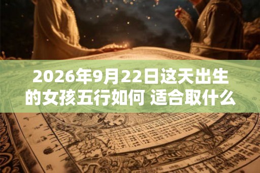 2026年9月22日这天出生的女孩五行如何 适合取什么名字