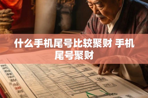 什么手机尾号比较聚财 手机尾号聚财