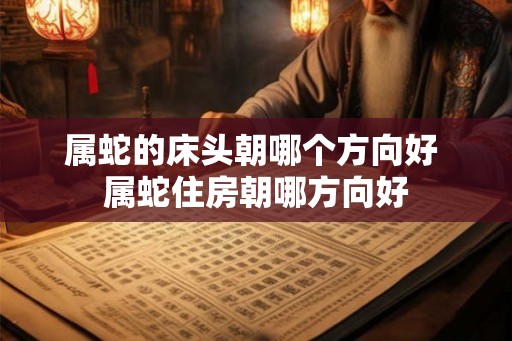 属蛇的床头朝哪个方向好 属蛇住房朝哪方向好