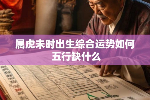 属虎未时出生综合运势如何 五行缺什么