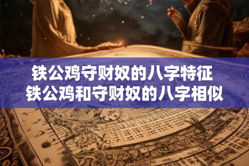 铁公鸡守财奴的八字特征 铁公鸡和守财奴的八字相似吗