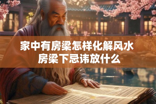 家中有房梁怎样化解风水 房梁下忌讳放什么 家中有房梁怎样化解风水 房梁下忌讳放什么