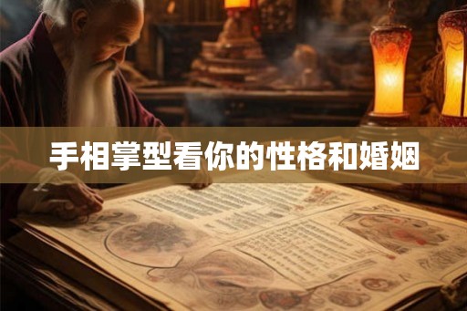 手相掌型看你的性格和婚姻
