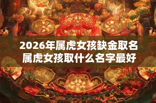2026年属虎女孩缺金取名 属虎女孩取什么名字最好 2026年属虎女孩缺金取名 属虎女孩取什么名字最好