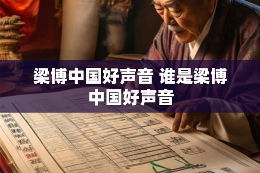 梁博中国好声音 谁是梁博中国好声音