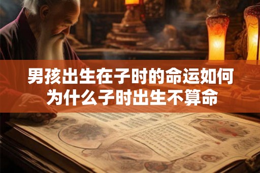 男孩出生在子时的命运如何 为什么子时出生不算命