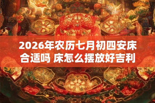 2026年农历七月初四安床合适吗 床怎么摆放好吉利