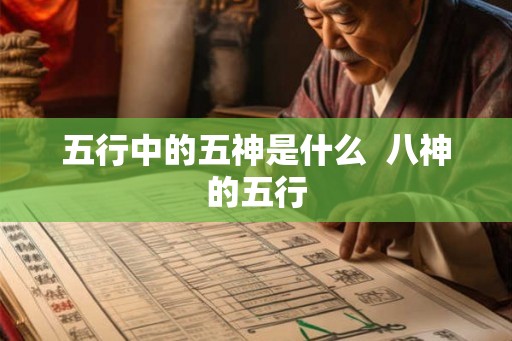 五行中的五神是什么  八神的五行