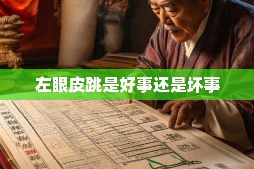 左眼皮跳是好事还是坏事 左眼皮跳是好事还是坏事