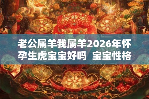 老公属羊我属羊2026年怀孕生虎宝宝好吗  宝宝性格怎么样
