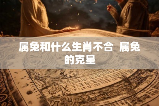 属兔和什么生肖不合  属兔的克星