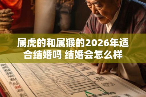 属虎的和属猴的2026年适合结婚吗 结婚会怎么样