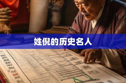 姓倪的历史名人