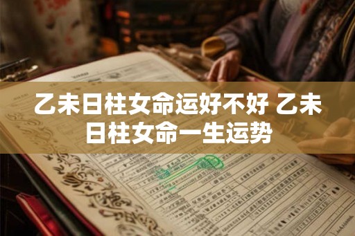 乙未日柱女命运好不好 乙未日柱女命一生运势