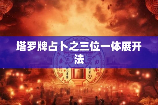 塔罗牌占卜之三位一体展开法
