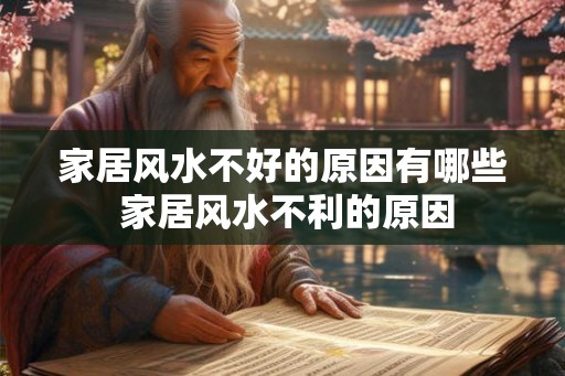 家居风水不好的原因有哪些 家居风水不利的原因 家居风水不好的原因有哪些 家居风水不利的原因