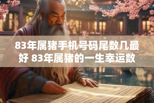 83年属猪手机号码尾数几最好 83年属猪的一生幸运数字