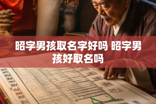 昭字男孩取名字好吗 昭字男孩好取名吗 昭字男孩取名字好吗 昭字男孩好取名吗