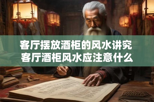 客厅摆放酒柜的风水讲究 客厅酒柜风水应注意什么