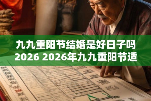 九九重阳节结婚是好日子吗2026 2026年九九重阳节适合结婚吗 九九重阳节结婚是好日子吗2026 2026年九九重阳节适合结婚吗