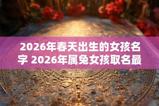 2026年春天出生的女孩名字 2026年属兔女孩取名最佳字