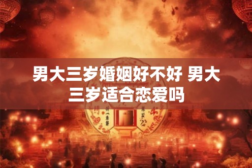 男大三岁婚姻好不好 男大三岁适合恋爱吗