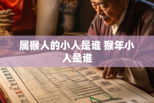 属猴人的小人是谁 猴年小人是谁