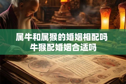 属牛和属猴的婚姻相配吗 牛猴配婚姻合适吗