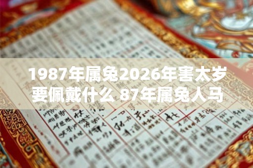 1987年属兔2026年害太岁要佩戴什么 87年属兔人马年犯太岁怎么化解
