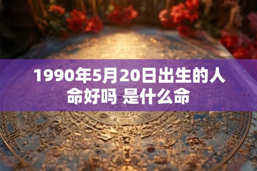 1990年5月20日出生的人命好吗 是什么命