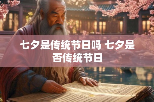 七夕是传统节日吗 七夕是否传统节日