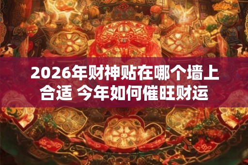 2026年财神贴在哪个墙上合适 今年如何催旺财运