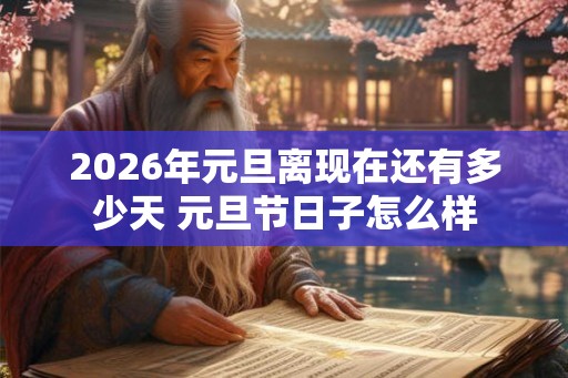 2026年元旦离现在还有多少天 元旦节日子怎么样