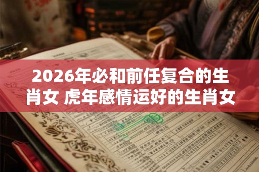 2026年必和前任复合的生肖女 虎年感情运好的生肖女